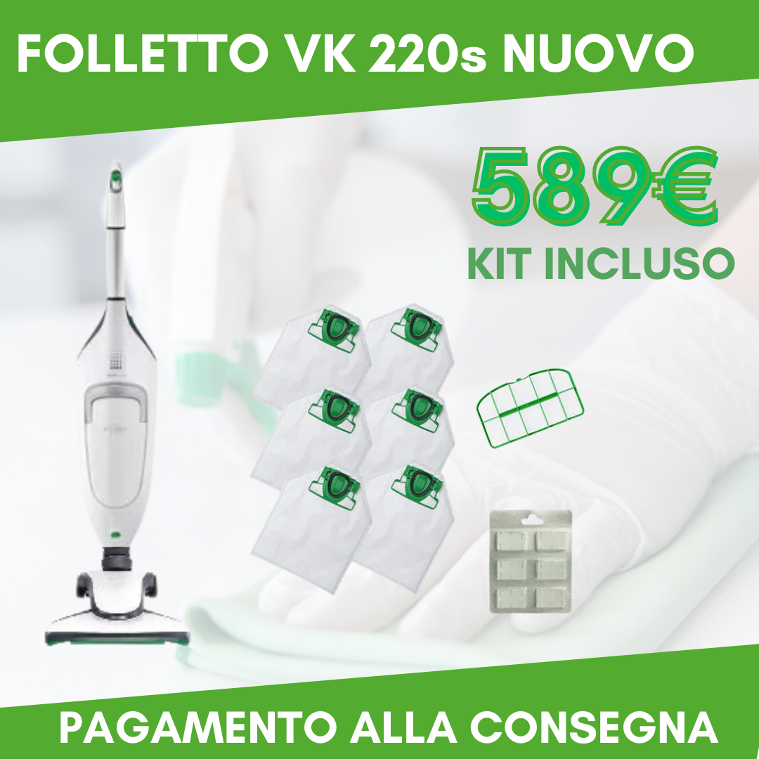 ASPIRAPOLVERE VORWERK FOLLETTO VK220s