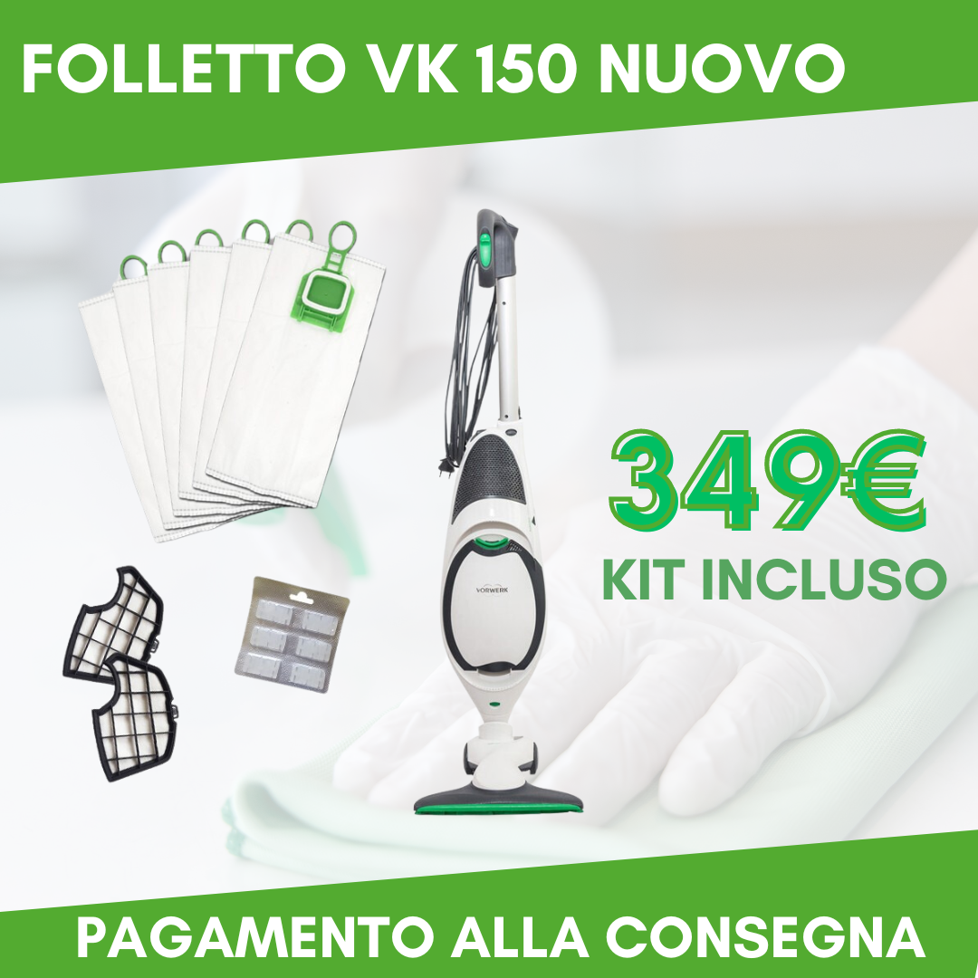 ASPIRAPOLVERE VORWERK FOLLETTO vk 150